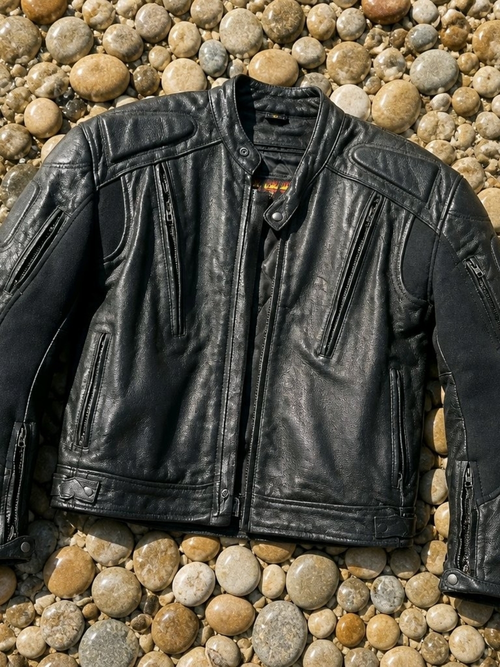 Hot Leathers Leather Motorcycle JacketRemovable Armor • Insulated Liner XXL